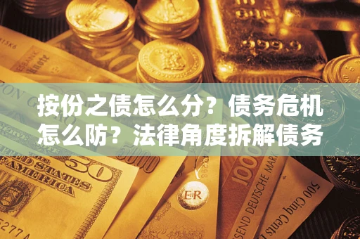 北京按份之债怎么分？债务危机怎么防？法律角度拆解债务分配与风险自保指南