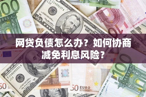 北京网贷负债怎么办？如何协商减免利息风险？