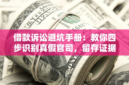 北京借款诉讼避坑手册：教你四步识别真假官司，留存证据不踩雷