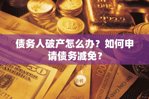 北京债务人破产怎么办？如何申请债务减免？