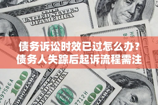 北京债务诉讼时效已过怎么办？债务人失踪后起诉流程需注意什么？