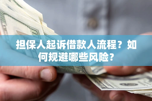 北京担保人起诉借款人流程？如何规避哪些风险？
