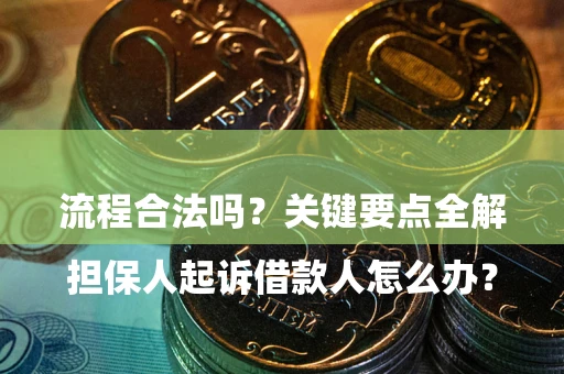 北京

担保人起诉借款人怎么办？流程合法吗？关键要点全解析