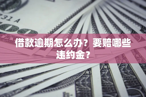 北京借款逾期怎么办？要赔哪些违约金？