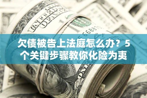 北京欠债被告上法庭怎么办？5个关键步骤教你化险为夷